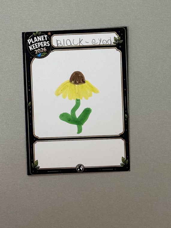 Student-designed Planet Keepers trading card 145