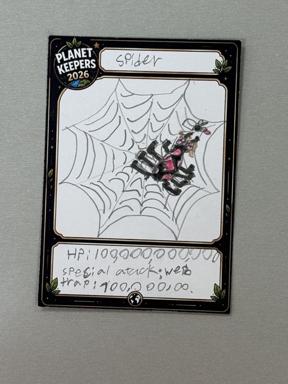 Student-designed Planet Keepers trading card 149