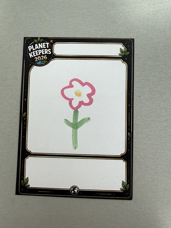 Student-designed Planet Keepers trading card 106