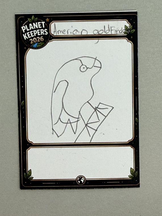 Student-designed Planet Keepers trading card 11
