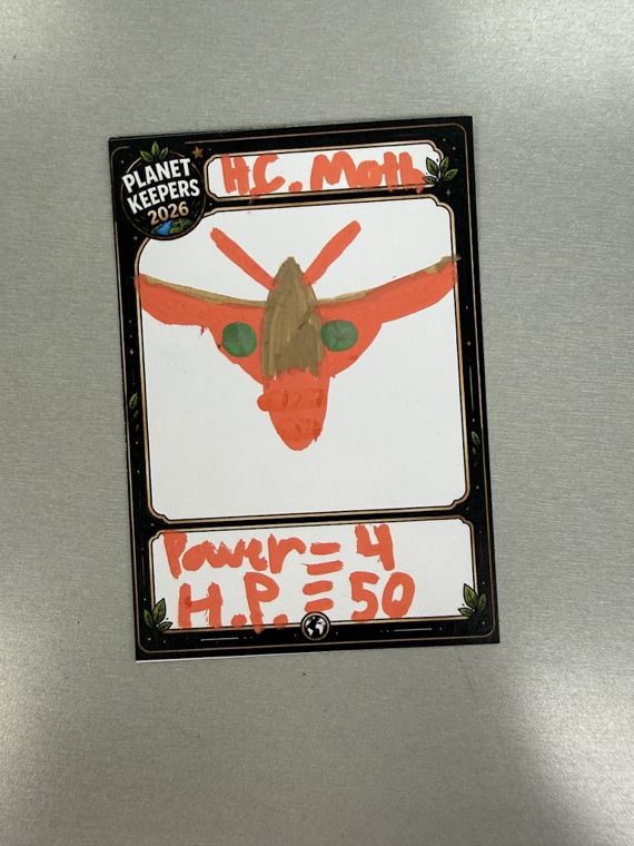 Student-designed Planet Keepers trading card 7