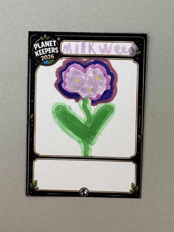 Student-designed Planet Keepers trading card 78