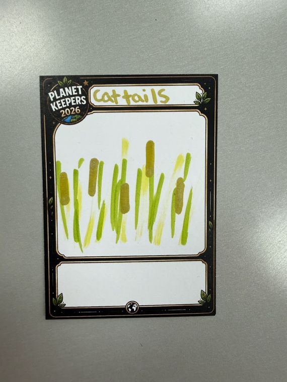 Student-designed Planet Keepers trading card 90