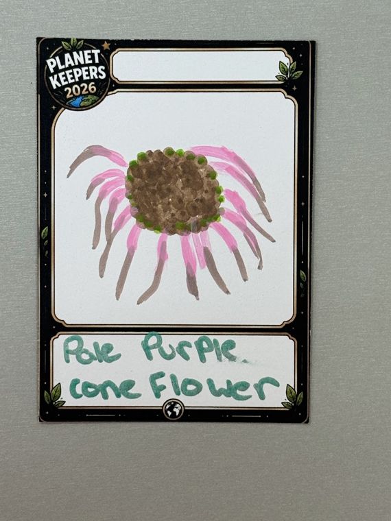 Student-designed Planet Keepers trading card 64