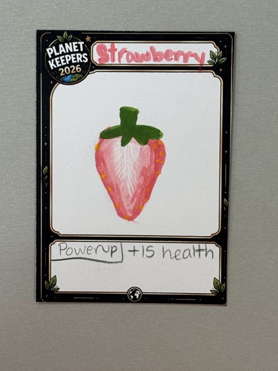 Student-designed Planet Keepers trading card 93
