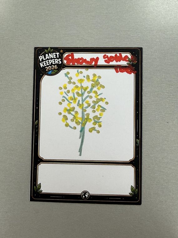 Student-designed Planet Keepers trading card 68