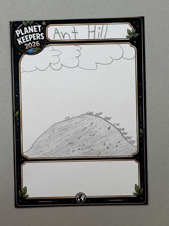 Student-designed Planet Keepers trading card 23