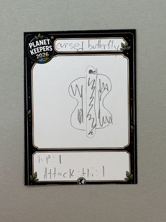 Student-designed Planet Keepers trading card 132