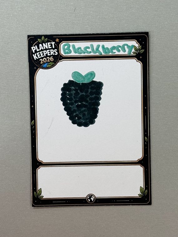 Student-designed Planet Keepers trading card 79