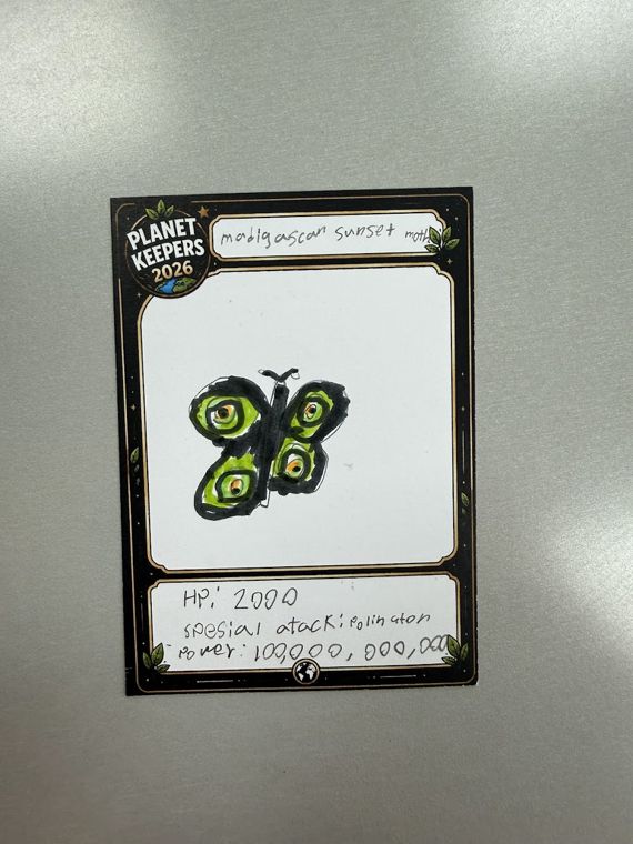 Student-designed Planet Keepers trading card 49