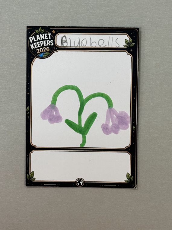 Student-designed Planet Keepers trading card 39