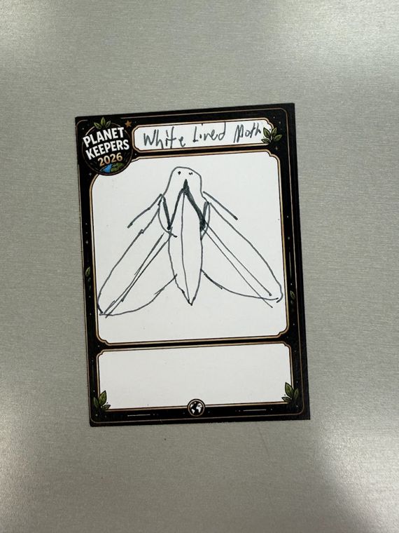 Student-designed Planet Keepers trading card 2