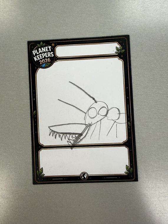 Student-designed Planet Keepers trading card 67