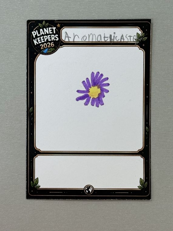 Student-designed Planet Keepers trading card 122