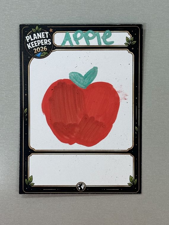 Student-designed Planet Keepers trading card 13