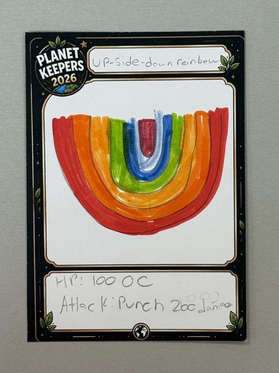 Student-designed Planet Keepers trading card 154