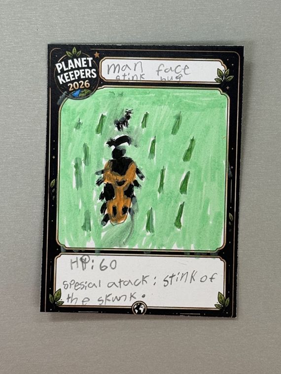 Student-designed Planet Keepers trading card 22